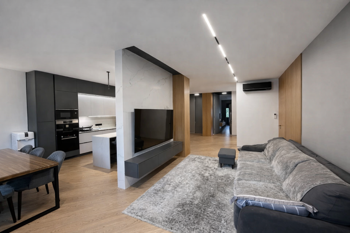 Ремонт новостройки 125 м2, Москва